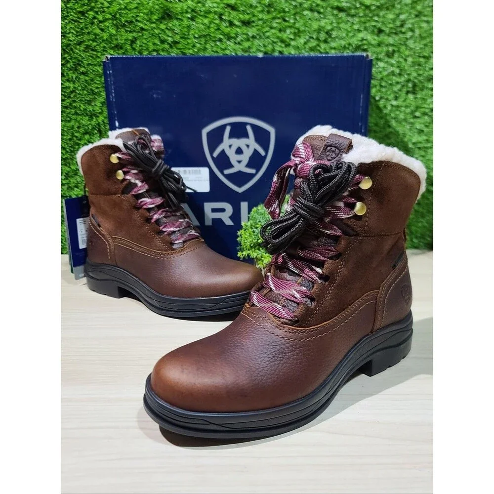 ARIAT Harper H20 Waterproof Boots / Dark Brown US Women's 7 NEW